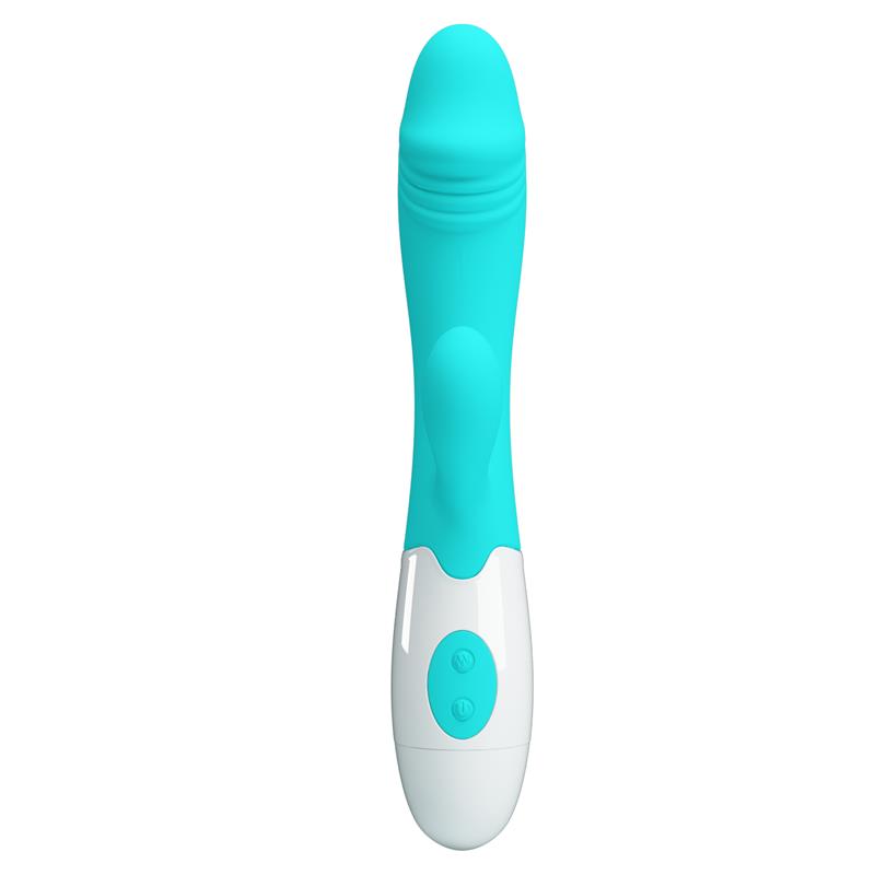 PRETTYLOVE - VIBRATOR SNAPPY 30 FUNCTIONS BLUE
