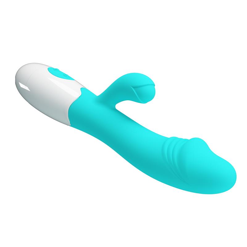 PRETTYLOVE - VIBRATOR SNAPPY 30 FUNCTIONS BLUE