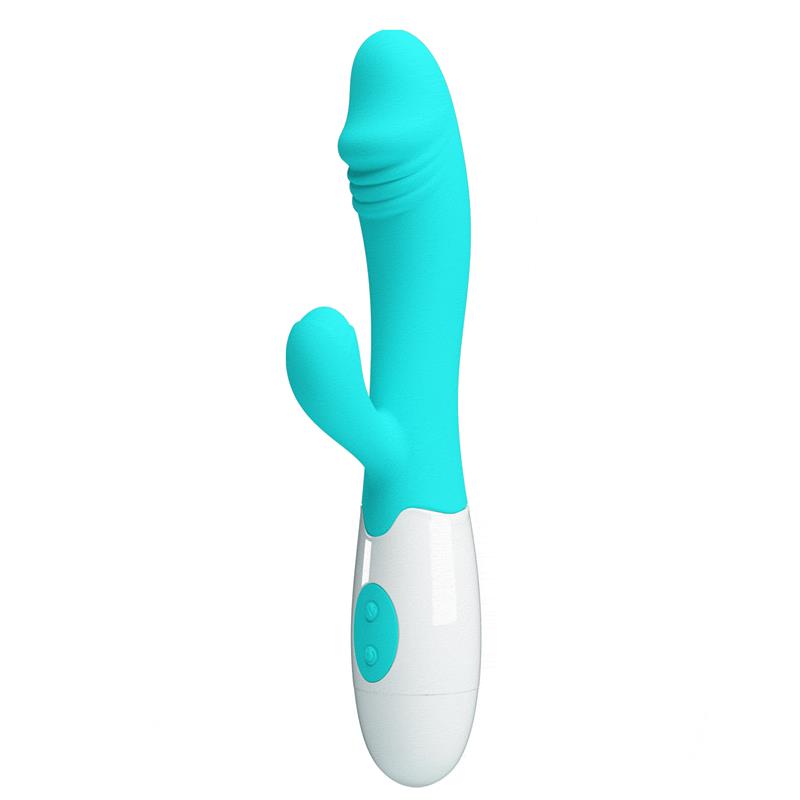PRETTYLOVE - VIBRATOR SNAPPY 30 FUNCTIONS BLUE