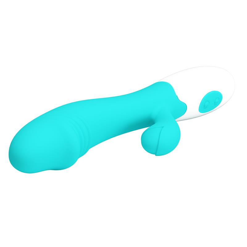 PRETTYLOVE - VIBRATOR SNAPPY 30 FUNCTIONS BLUE
