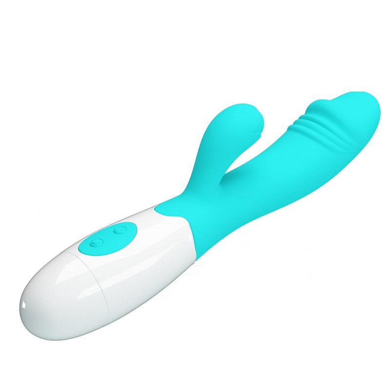 PRETTYLOVE - VIBRATOR SNAPPY 30 FUNCTIONS BLUE