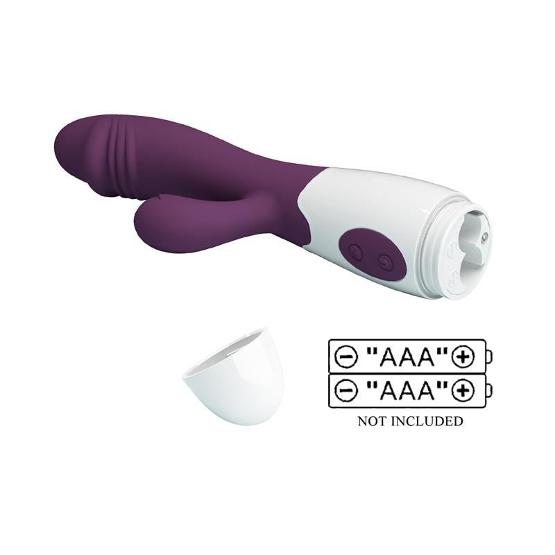 PRETTYLOVE - VIBRATOR SNAPPY 30 FUNCTIONS PURPLE
