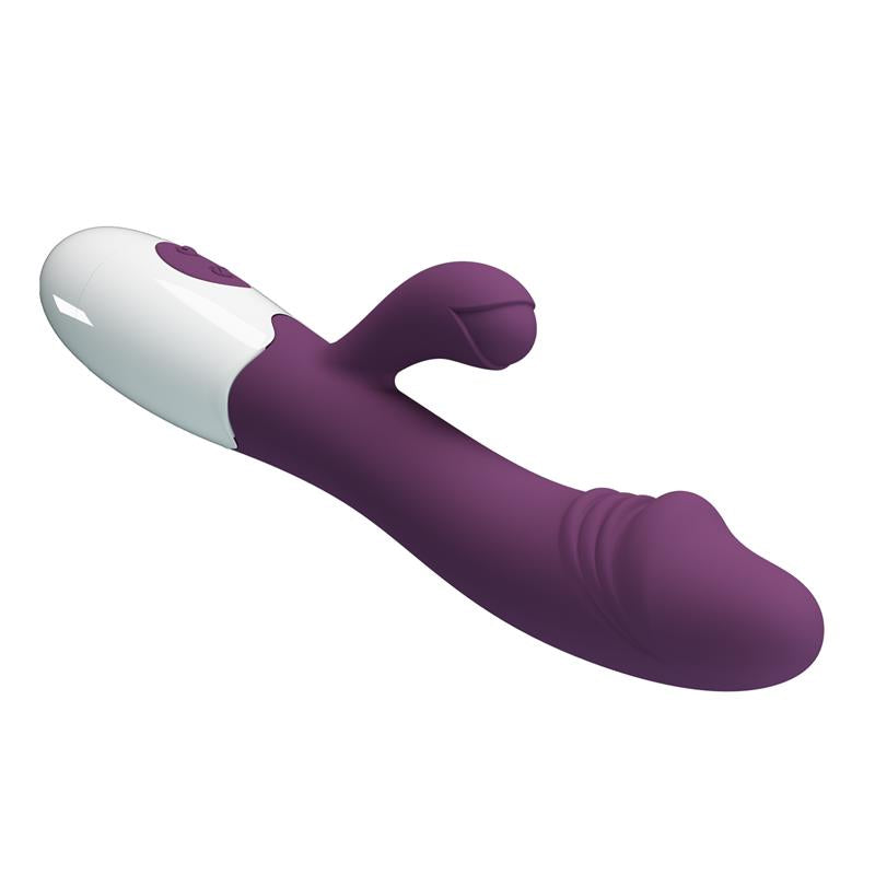 PRETTYLOVE - VIBRATOR SNAPPY 30 FUNCTIONS PURPLE