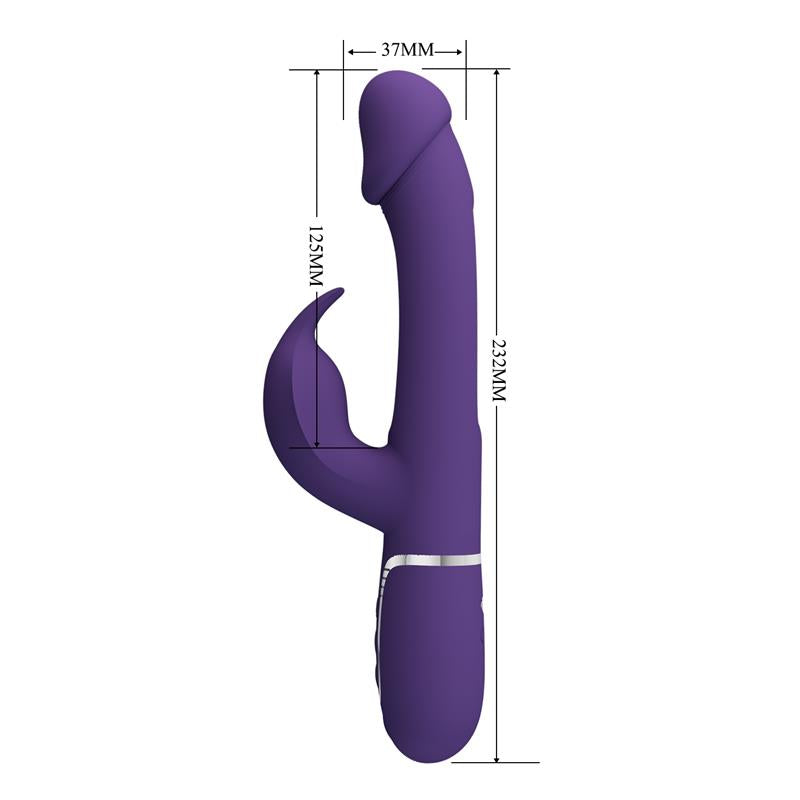 PRETTYLOVE - VIBRATOR WITH LICKING KAMPAS