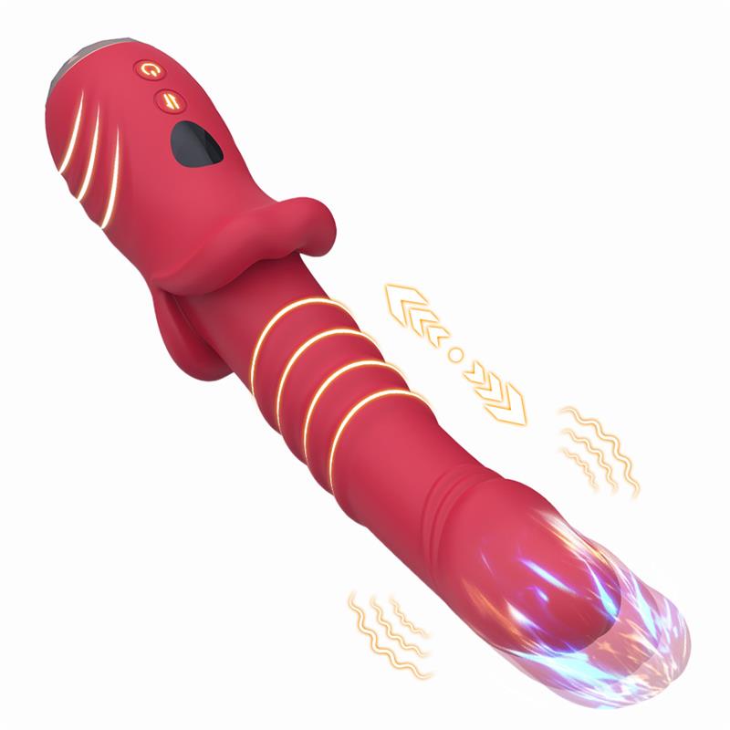 URBAN SKY - VIBRATOR WITH THRUSTING G-SPOT AND DIGITAL SCREEN