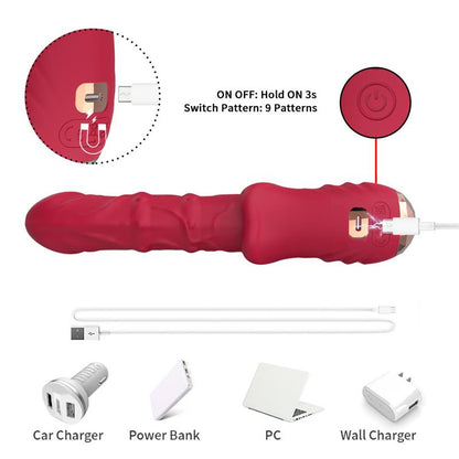 URBAN SKY - VIBRATOR WITH VERTICAL MOVEMENT