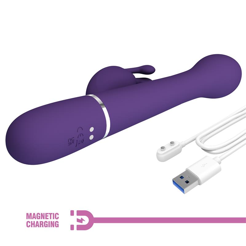 PRETTYLOVE - VIBRATOR WT ROTATION AND THRUSTING TWINKLED
