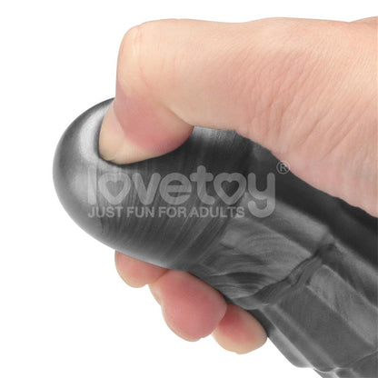 LOVETOY - VIBRAX SLIDER ANAL DILDO WITH VIBRATION KING SIZED 14.5