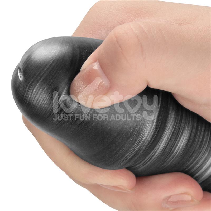 LOVETOY - VIBRAX SLIDER ANAL DILDO WITH VIBRATION KING SIZED 16