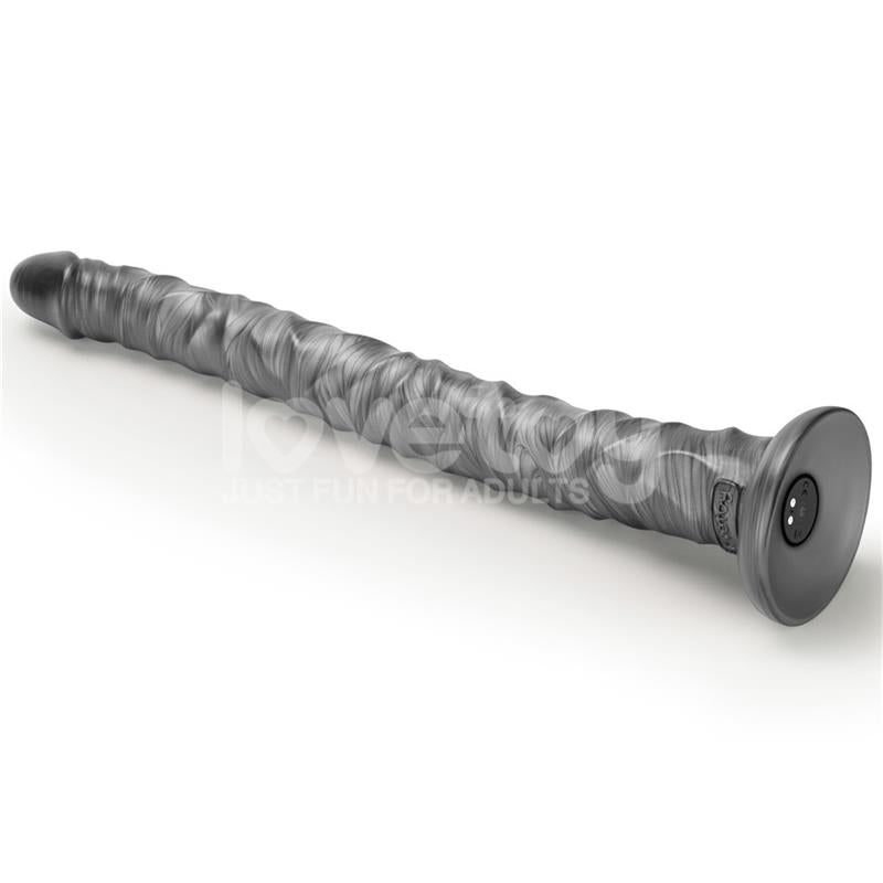 LOVETOY - VIBRAX SLIDER ANAL DILDO WITH VIBRATION KING SIZED 16