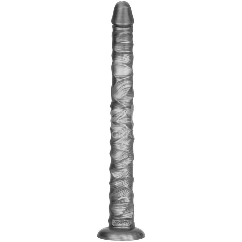 LOVETOY - VIBRAX SLIDER ANAL DILDO WITH VIBRATION KING SIZED 16