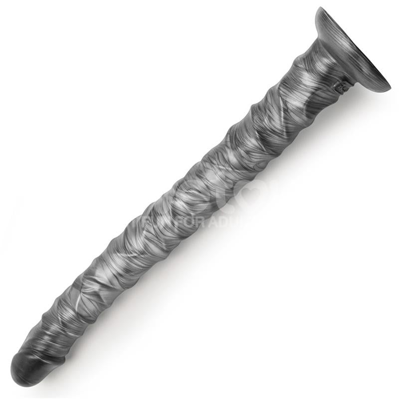 LOVETOY - VIBRAX SLIDER ANAL DILDO WITH VIBRATION KING SIZED 16