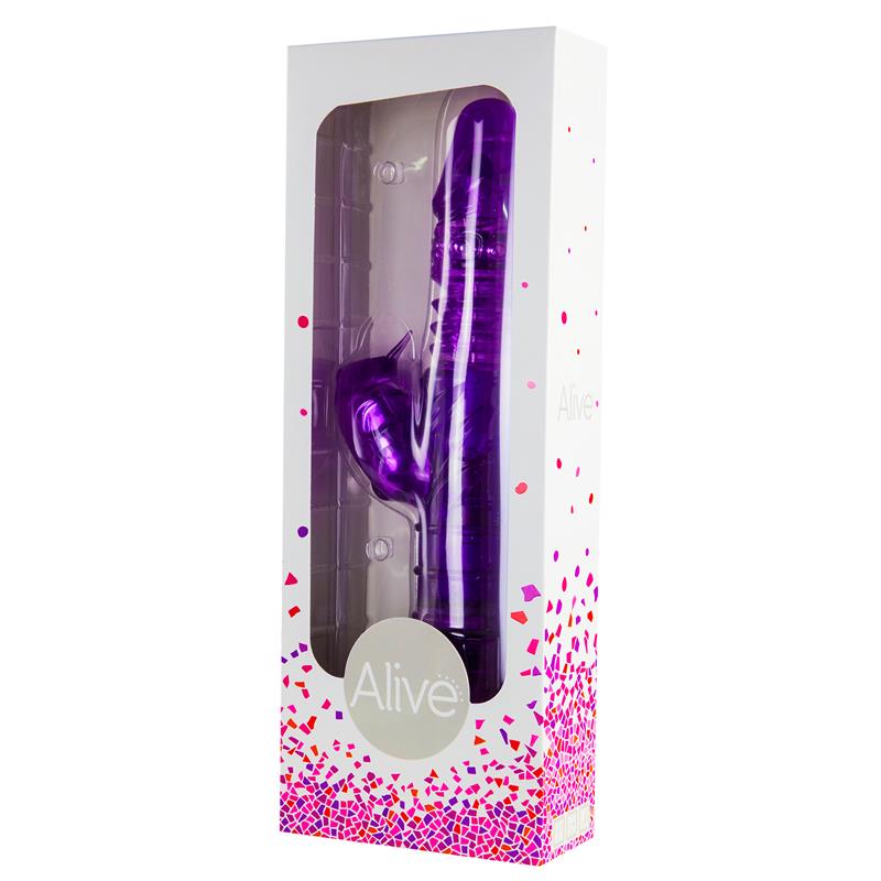 ALIVE - VIBRE AND ROTATE PISTON FOLLIES 29 CM