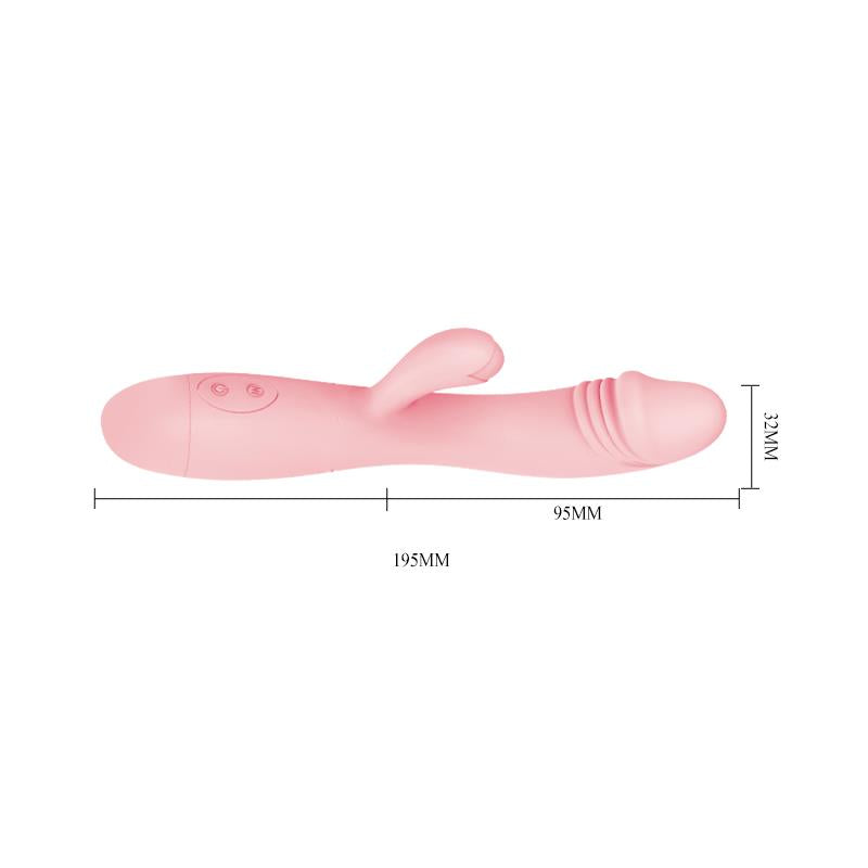 PRETTYLOVE - VIBRE SNAPPY RECHARGABLE FLESH