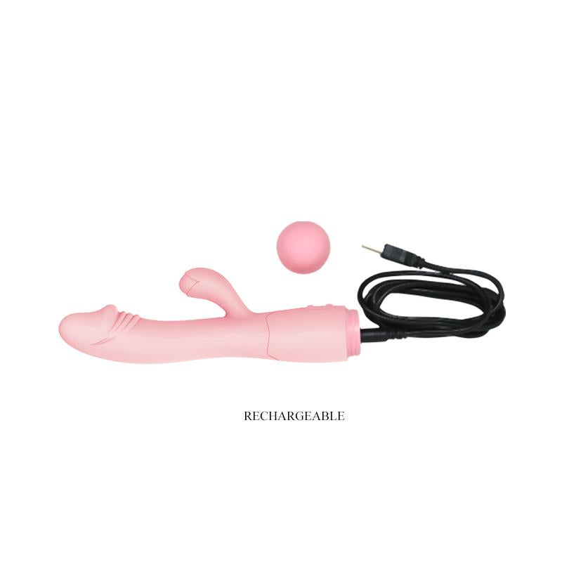 PRETTYLOVE - VIBRE SNAPPY RECHARGABLE FLESH