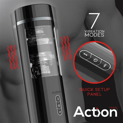 ACTION - VIGGO ADVANCED MASTURBATOR UP AND DOWN AND SUCKING