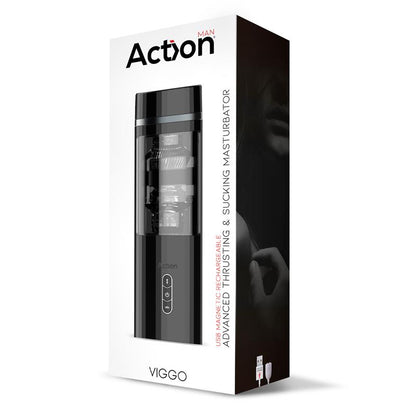 ACTION - VIGGO ADVANCED MASTURBATOR UP AND DOWN AND SUCKING