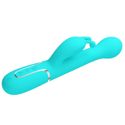 PRETTYLOVE - VIVE WITH THRUSTING AND ROTATING BEADS DEJON BLUE