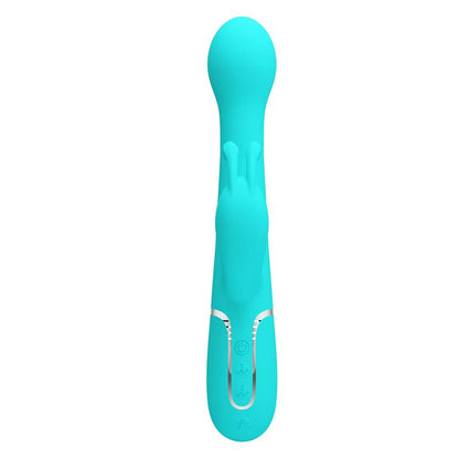 PRETTYLOVE - VIVE WITH THRUSTING AND ROTATING BEADS DEJON BLUE