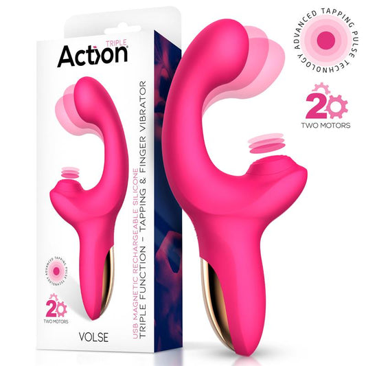 ACTION - VOLSE TRIPLE FUNCTION VIBE WITH FINGER AND PULSATION TAPPING