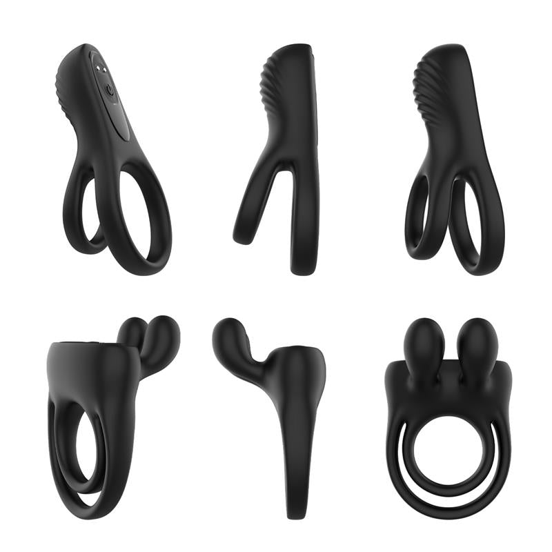 URBAN SKY - VRATING COCK RING SET OF 2