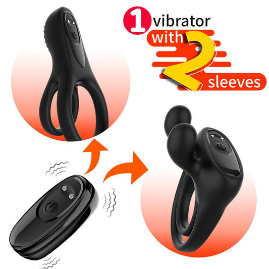 URBAN SKY - VRATING COCK RING SET OF 2