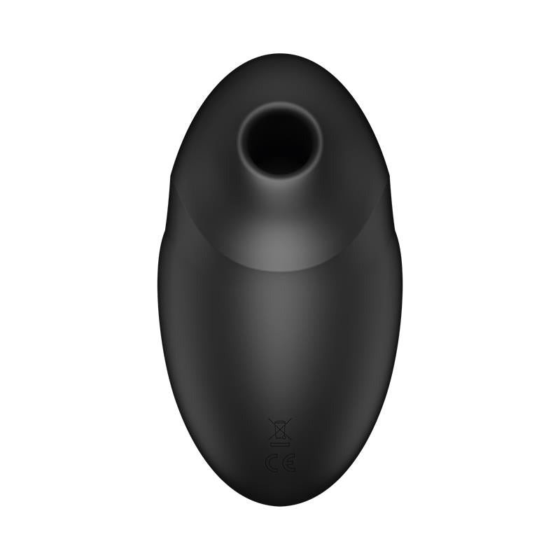 SATISFYER - VULVA LOVER 3 CLITORIS SUCKER BLACK