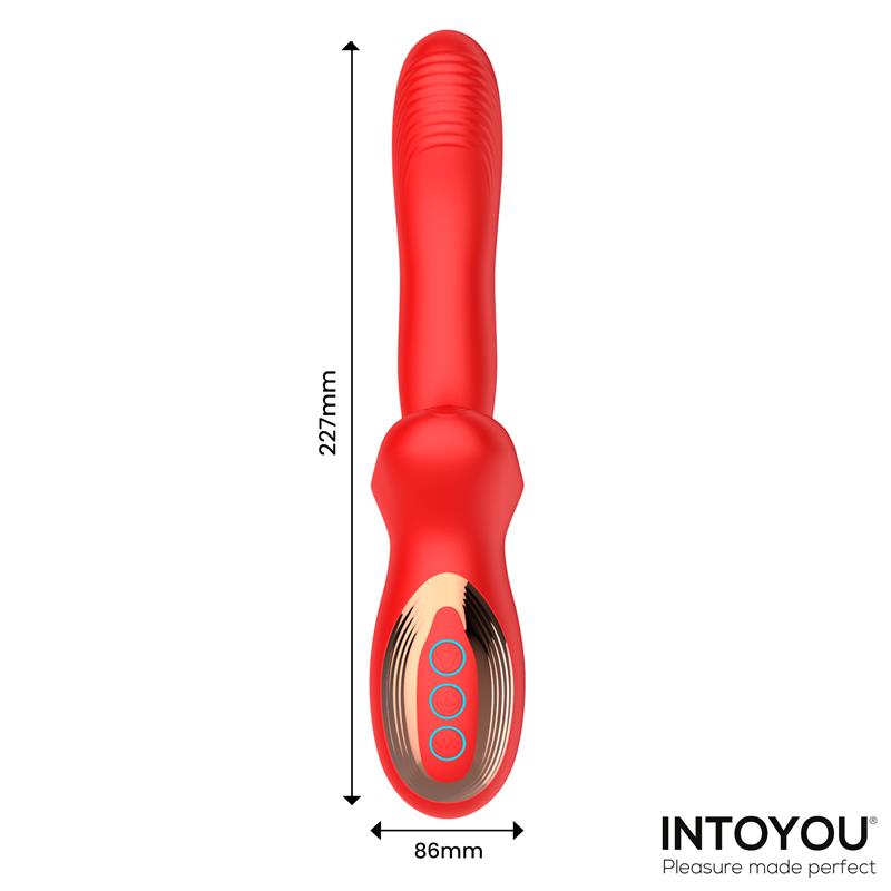 INTOYOU - VYRON VIBE WITH THRUSTING AND BITING