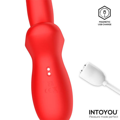 INTOYOU - VYRON VIBE WITH THRUSTING AND BITING