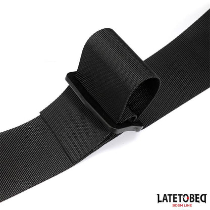 LATETOBED BDSM LINE - WAISTBAND AND VELCRO WRIST CUFF