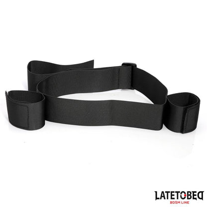 LATETOBED BDSM LINE - WAISTBAND AND VELCRO WRIST CUFF