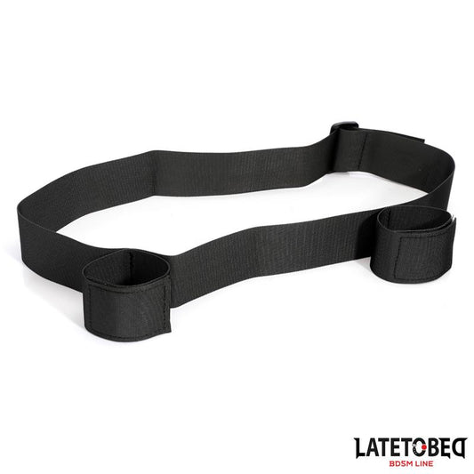 LATETOBED BDSM LINE - WAISTBAND AND VELCRO WRIST CUFF