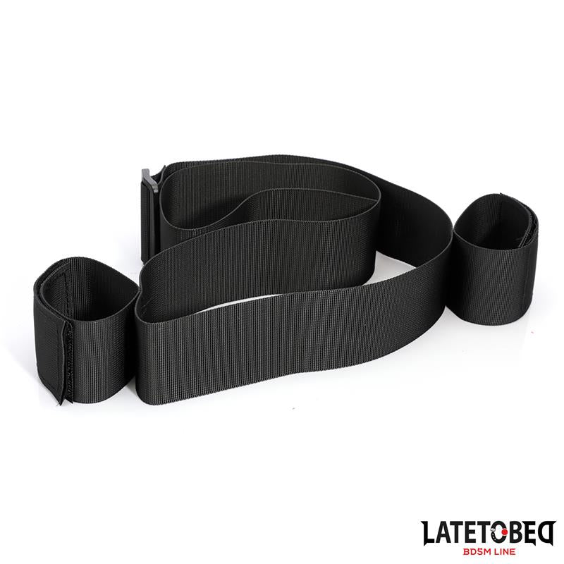 LATETOBED BDSM LINE - WAISTBAND AND VELCRO WRIST CUFF