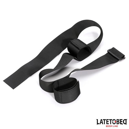 LATETOBED BDSM LINE - WAISTBAND AND VELCRO WRIST CUFF
