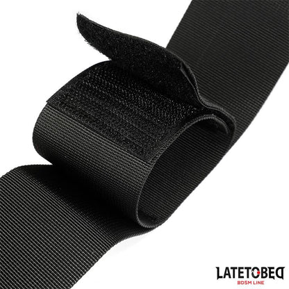 LATETOBED BDSM LINE - WAISTBAND AND VELCRO WRIST CUFF