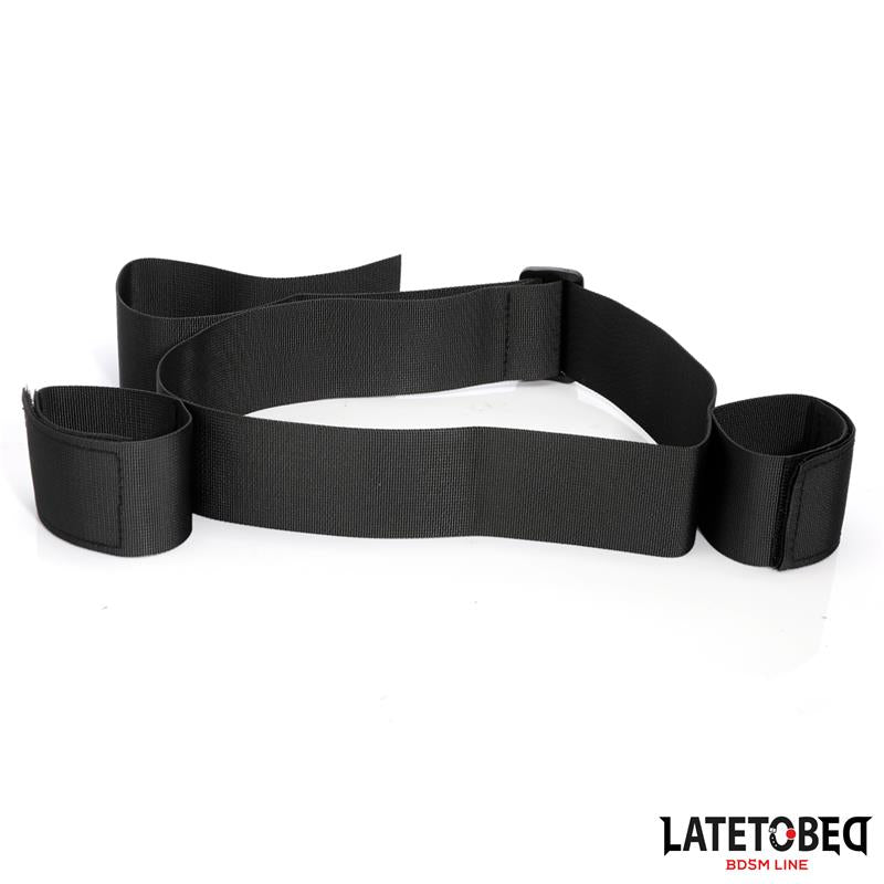 LATETOBED BDSM LINE - WAISTBAND AND VELCRO WRIST CUFF