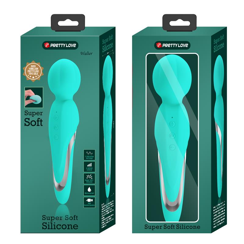 PRETTYLOVE - WALTER WAND MASSAGER AQUA