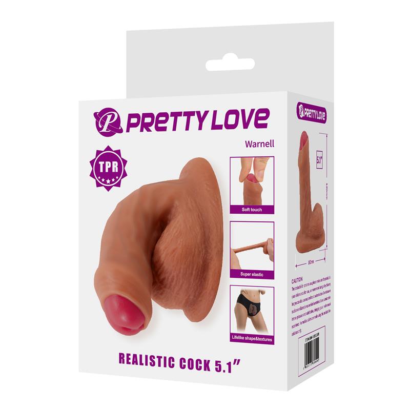 PRETTYLOVE - WARNELL REALISTIC DILDO