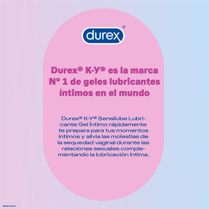 DUREX - WATER BASE LUB SENSILUBE KY 75 ML