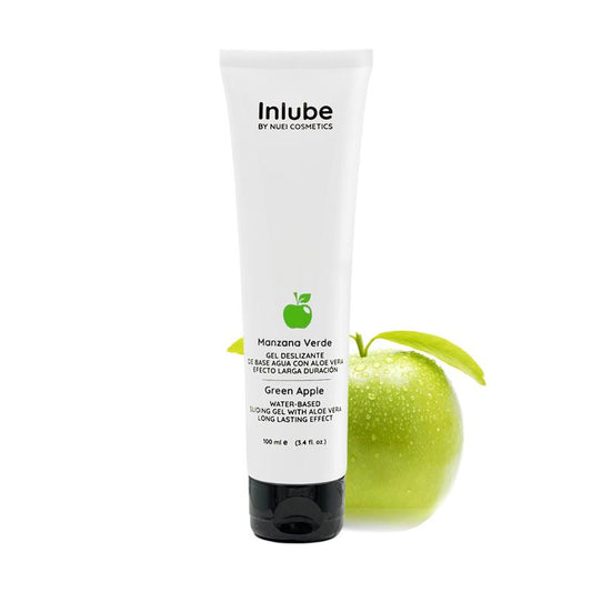 NUEI COSMETICS - WATER BASE LUBRICANT GREEN APPLE 100 ML