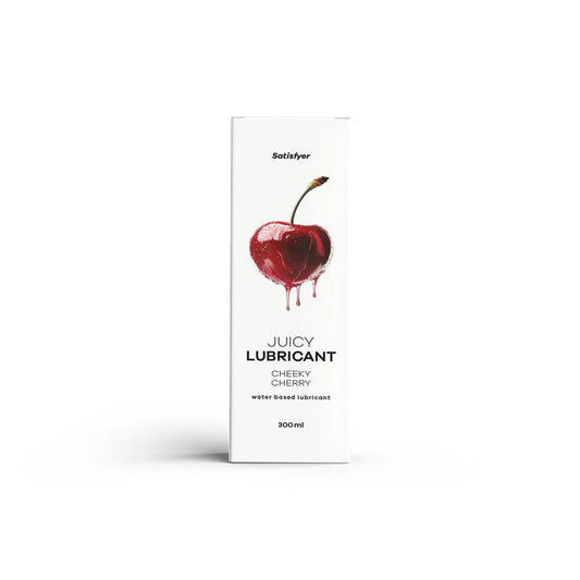 SATISFYER - WATER BASED LUBRICANT 300 ML CHEEKY CHERRY