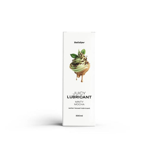 SATISFYER - WATER BASED LUBRICANT 300 ML MINTY MOCHA