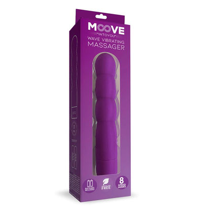 MOOVE - WAVE VIBRATING MASSAGER PURPLE