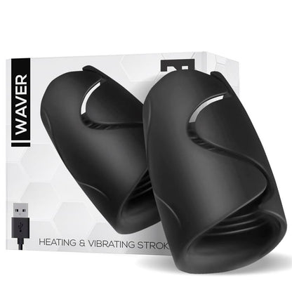 TARDENOCHE - WAVER MALE MASTURBATOR HEAT AND VIBRATION FUNCTION FLEXIBLE USB SILICONE
