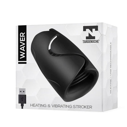TARDENOCHE - WAVER MALE MASTURBATOR HEAT AND VIBRATION FUNCTION FLEXIBLE USB SILICONE