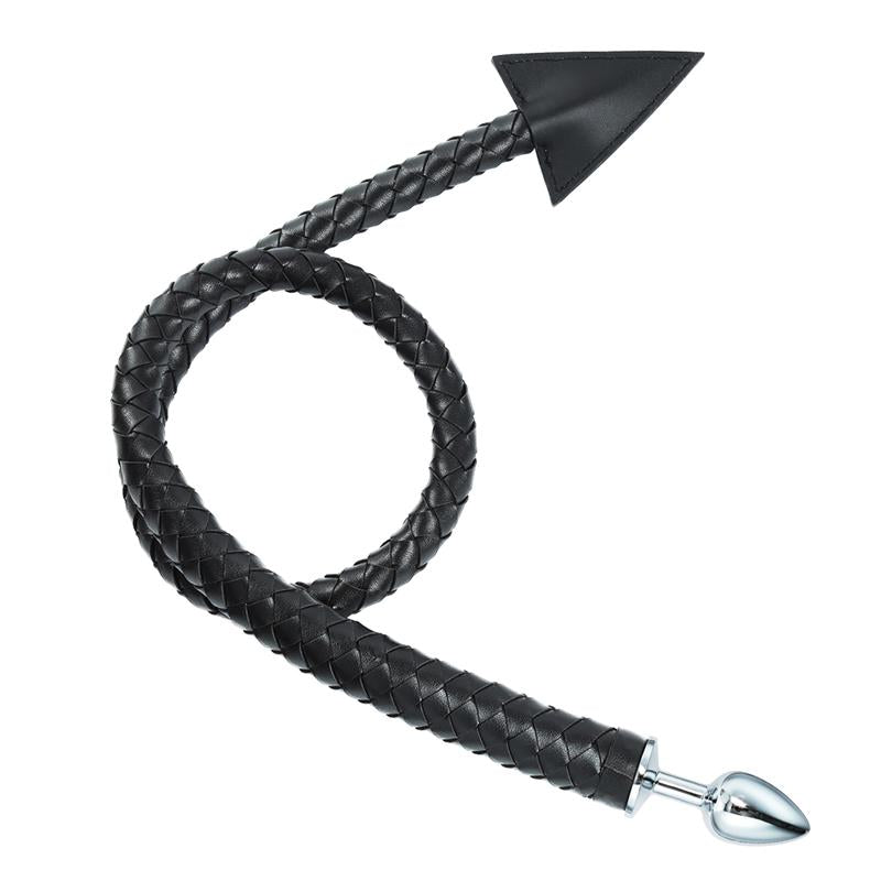 LATETOBED BDSM LINE - WEAVE DEVIL TAIL BUTT PLUG