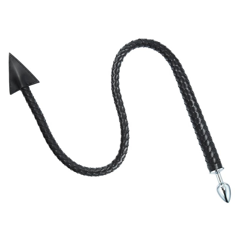 LATETOBED BDSM LINE - WEAVE DEVIL TAIL BUTT PLUG