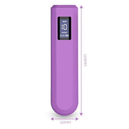 DIGITAL - WHIM DIGITAL DISPLAY VIBRATOR BULLET 12.9 CM