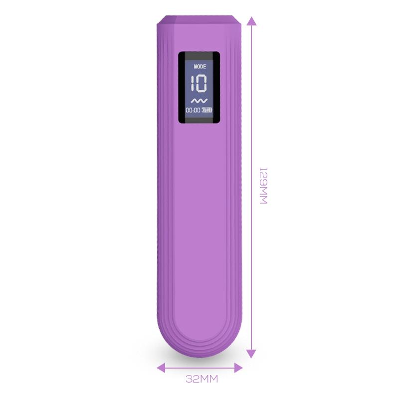 DIGITAL - WHIM DIGITAL DISPLAY VIBRATOR BULLET 12.9 CM