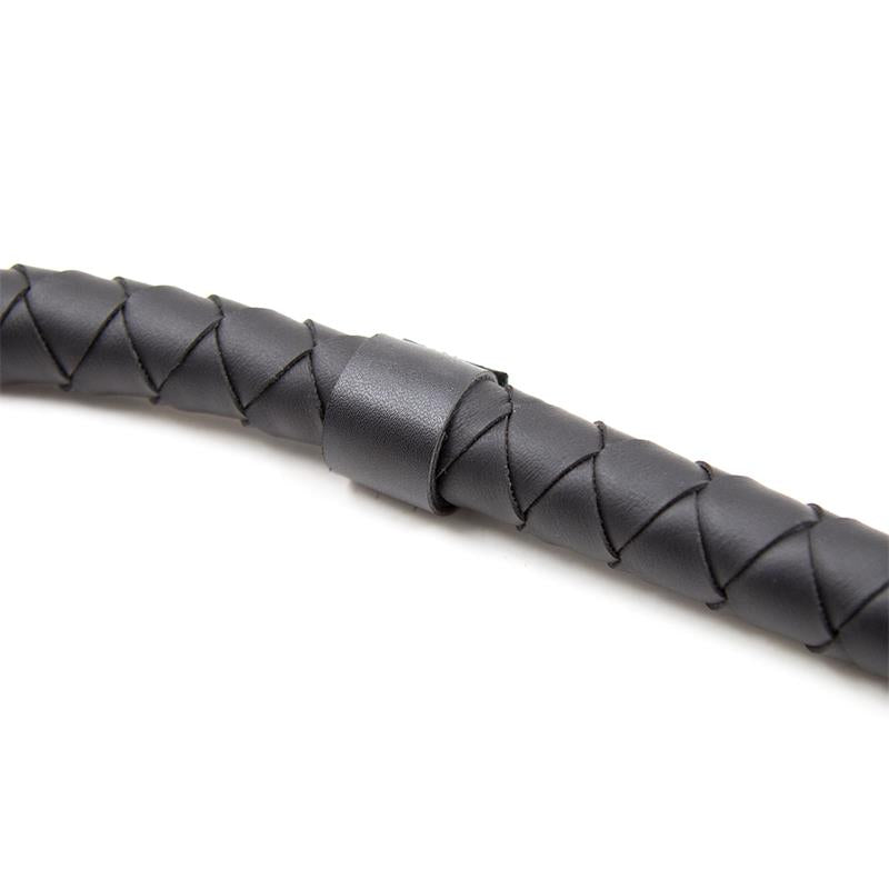 LATETOBED BDSM LINE - WHIP LONG 85 CM BLACK